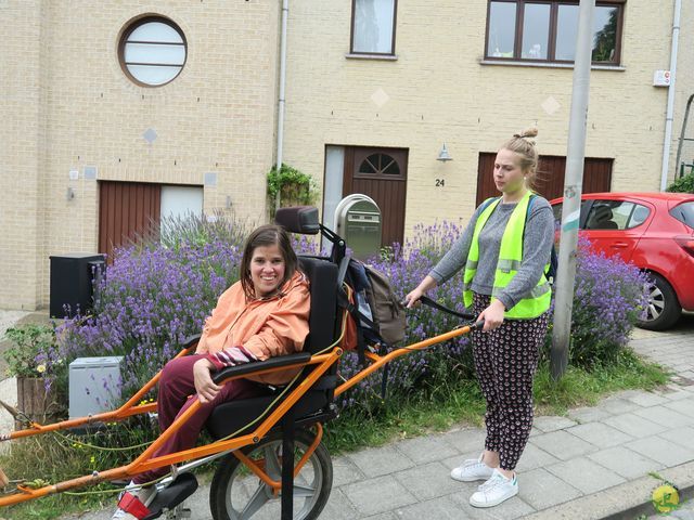 Randonnée joëlettes à Uccle