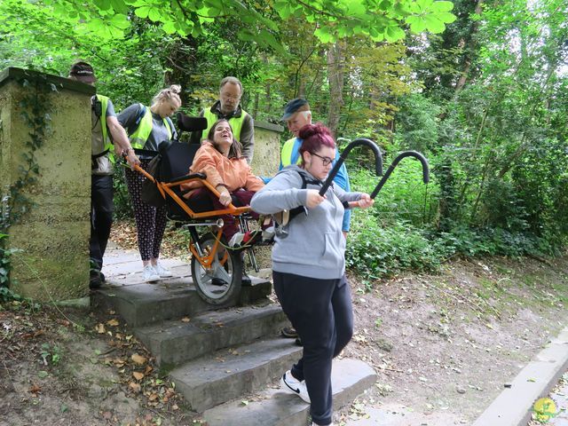 Randonnée joëlettes à Uccle