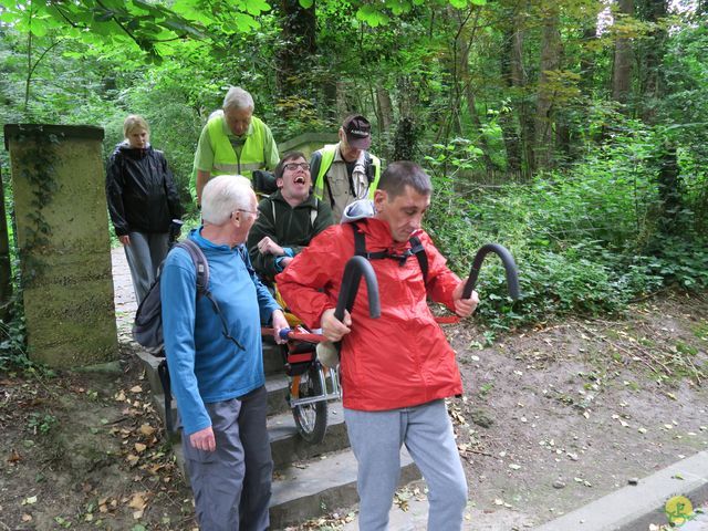 Randonnée joëlettes à Uccle