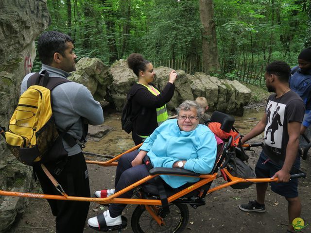 Randonnée joëlettes à Uccle