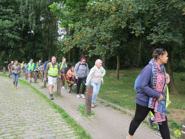 Randonnée joëlettes à Uccle