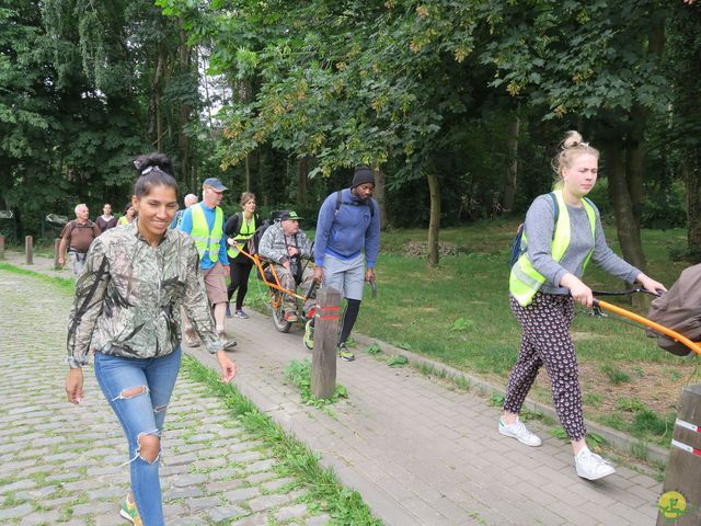 Randonnée joëlettes à Uccle