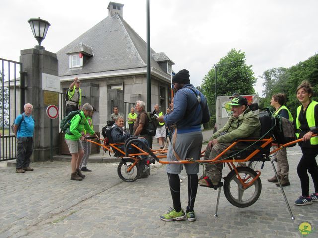 Randonnée joëlettes à Uccle