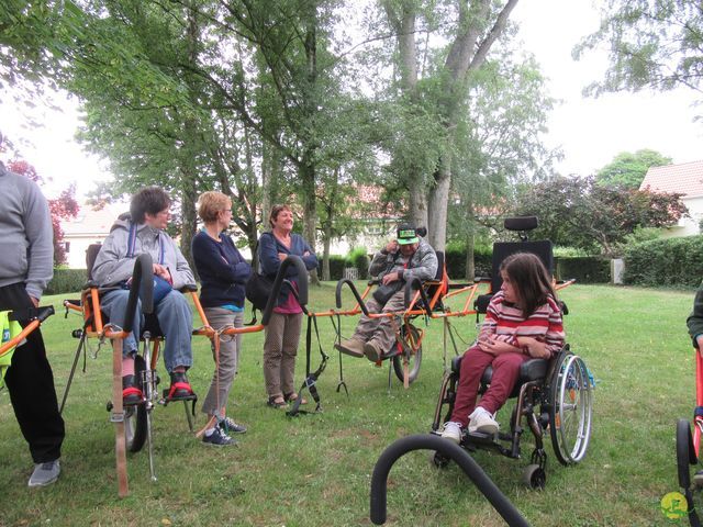 Randonnée joëlettes à Uccle