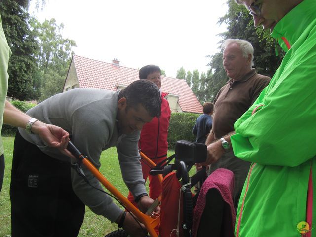 Randonnée joëlettes à Uccle