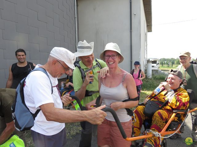 Randonnée joëlettes à Laguiole