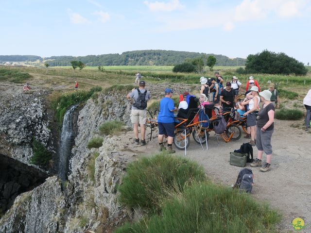 Randonnée joëlettes à Laguiole