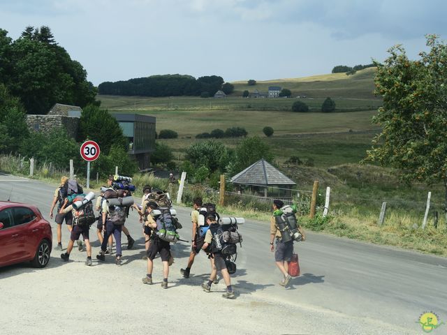 Randonnée joëlettes à Laguiole