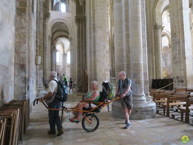 Randonnée joëlettes à Laguiole