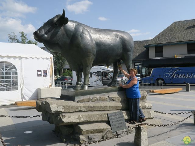 Randonnée joëlettes à Laguiole