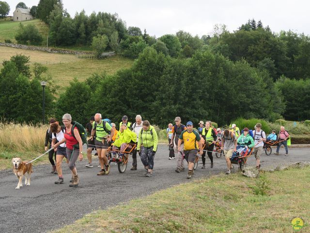 Randonnée joëlettes à Laguiole