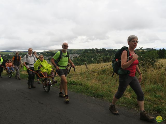 Randonnée joëlettes à Laguiole