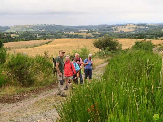 Randonnée joëlettes à Laguiole