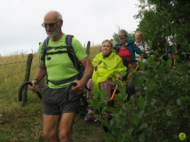 Randonnée joëlettes à Laguiole