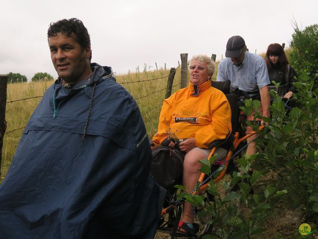 Randonnée joëlettes à Laguiole