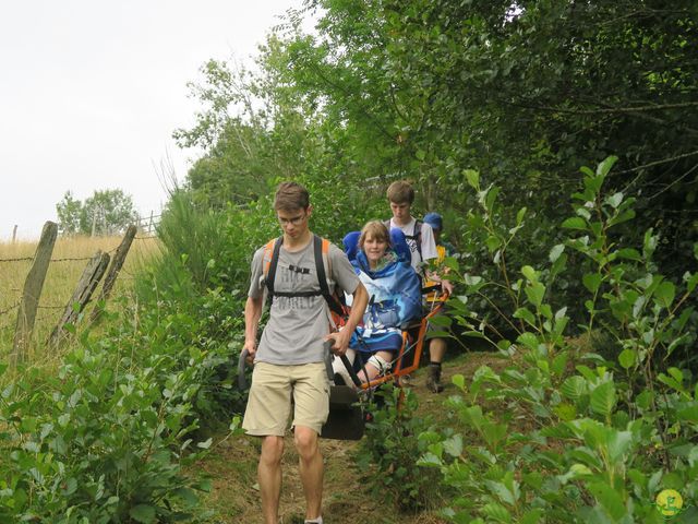 Randonnée joëlettes à Laguiole