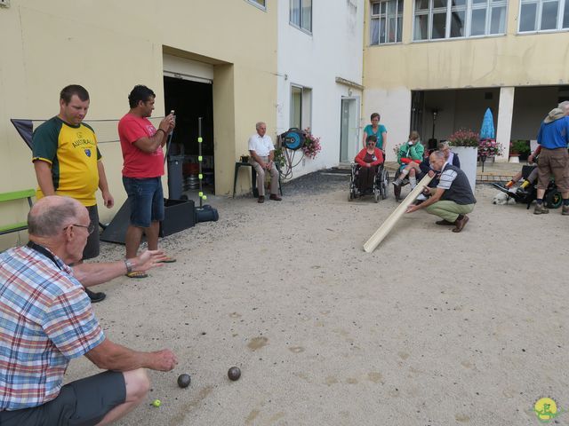 Randonnée joëlettes à Laguiole