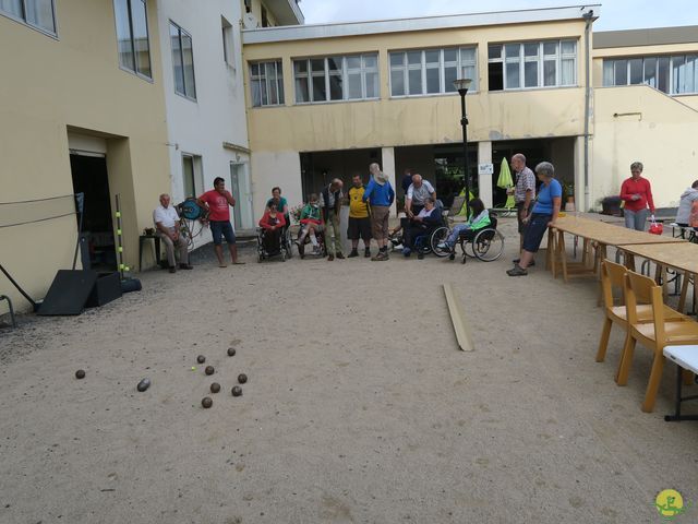 Randonnée joëlettes à Laguiole