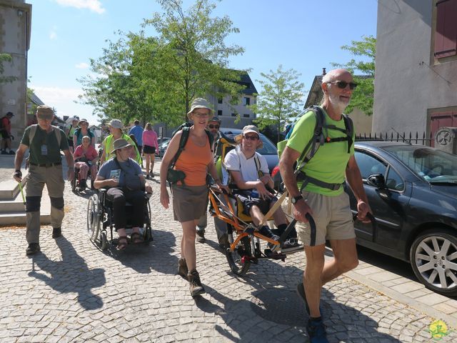 Randonnée joëlettes à Laguiole