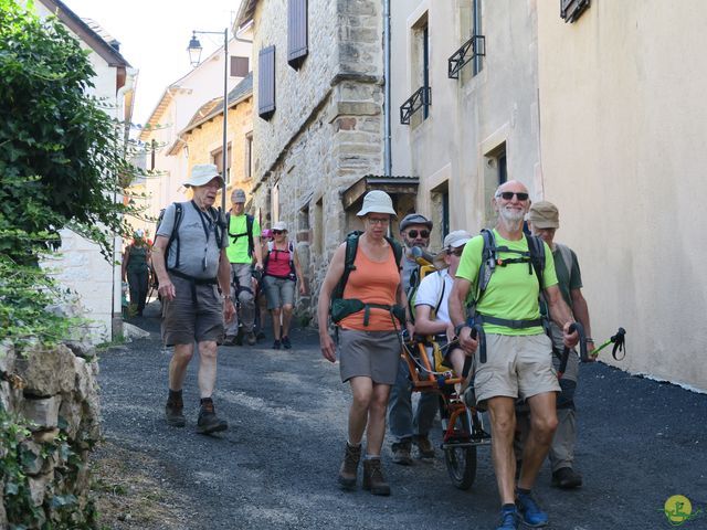 Randonnée joëlettes à Laguiole