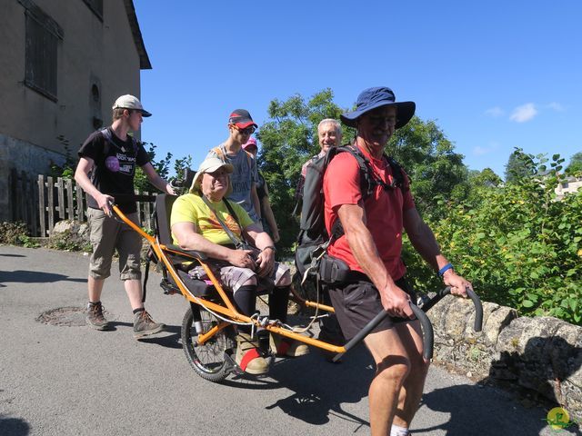 Randonnée joëlettes à Laguiole