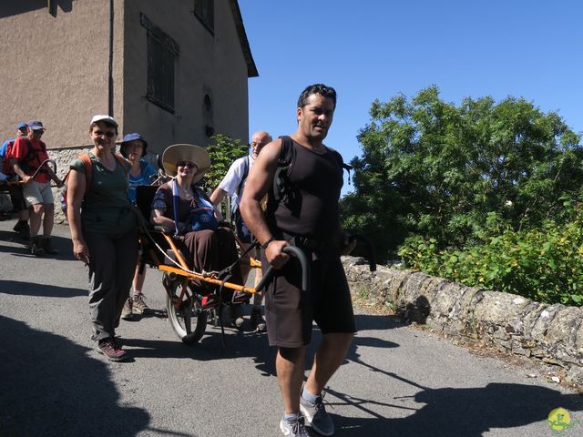 Randonnée joëlettes à Laguiole