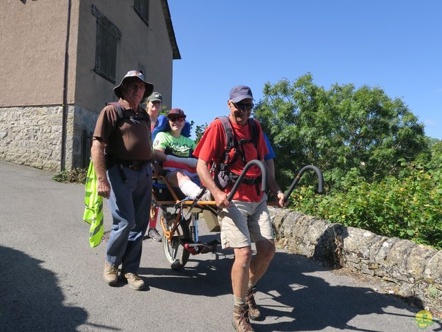 Randonnée joëlettes à Laguiole