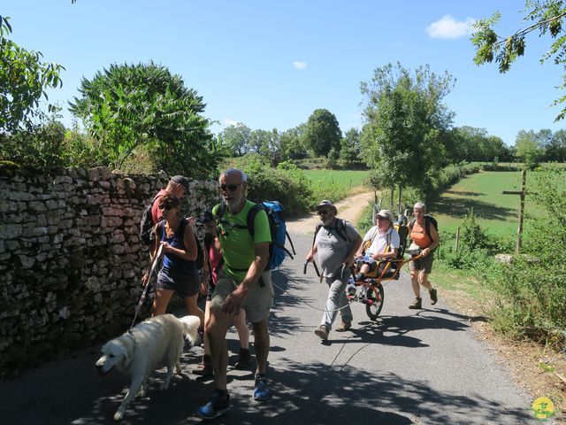 Randonnée joëlettes à Laguiole