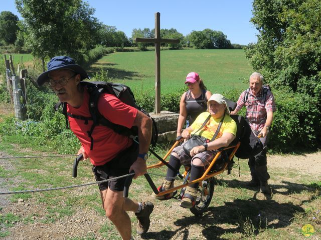 Randonnée joëlettes à Laguiole