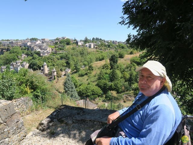 Randonnée joëlettes à Laguiole