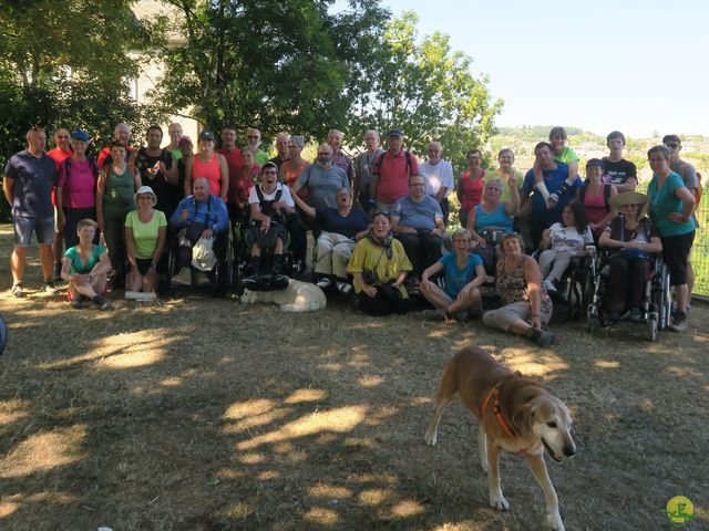 Randonnée joëlettes à Laguiole