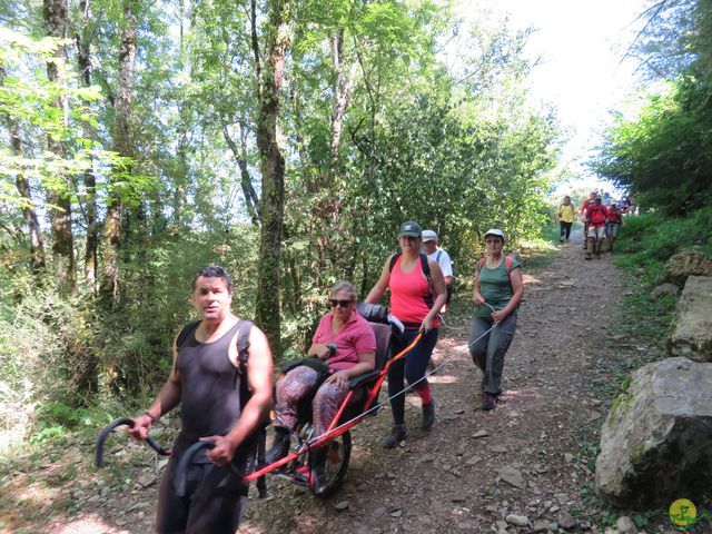 Randonnée joëlettes à Laguiole