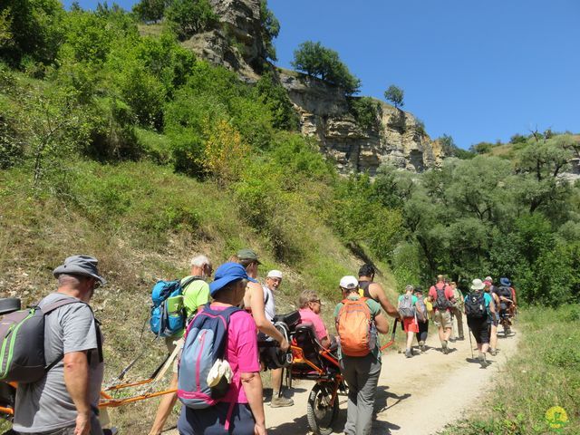 Randonnée joëlettes à Laguiole