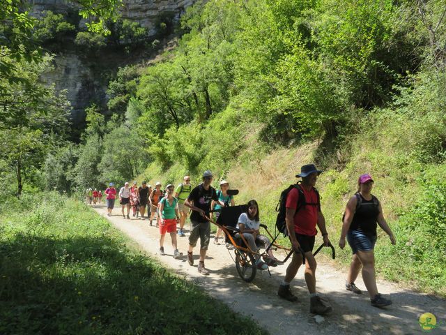 Randonnée joëlettes à Laguiole