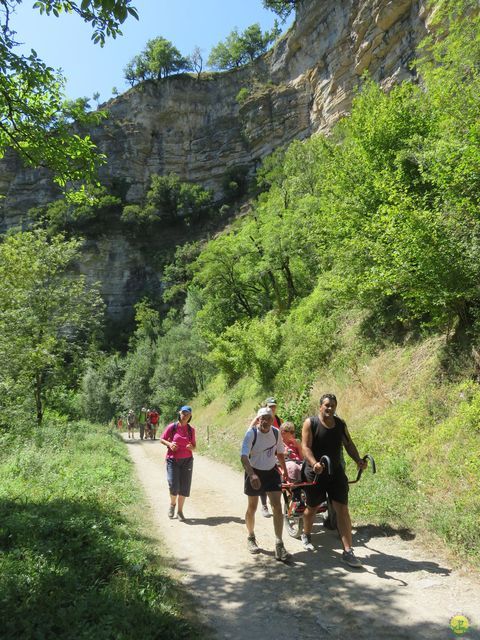 Randonnée joëlettes à Laguiole