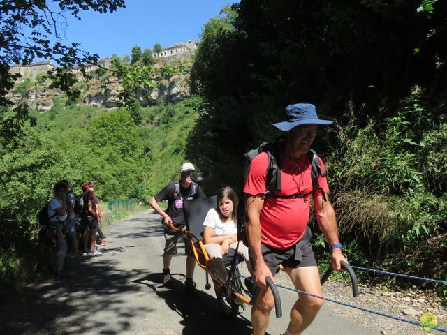 Randonnée joëlettes à Laguiole