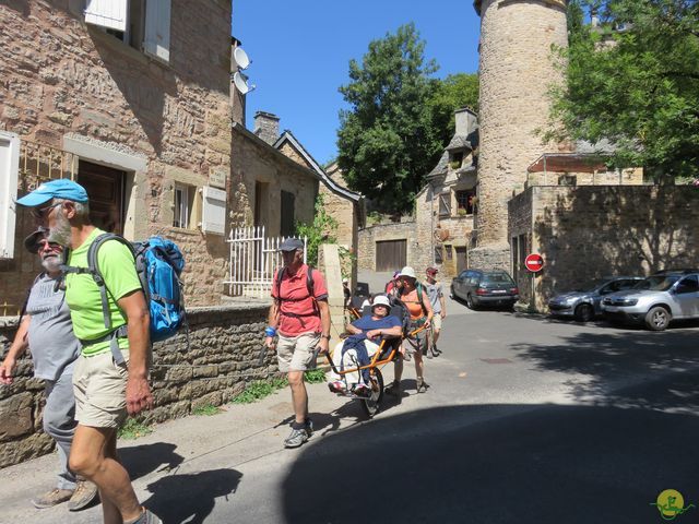 Randonnée joëlettes à Laguiole