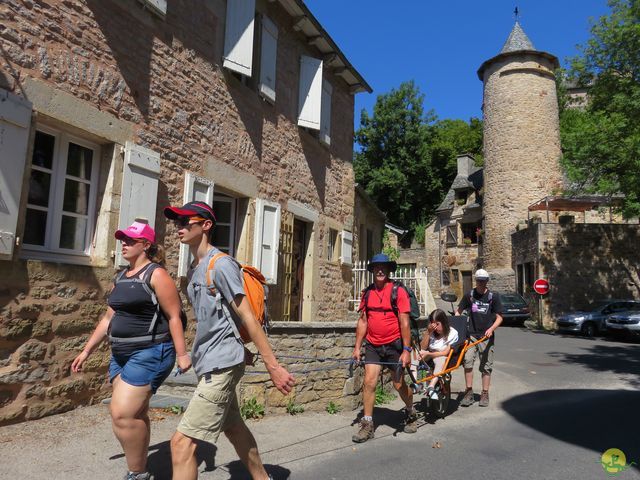 Randonnée joëlettes à Laguiole