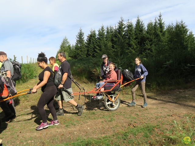 Randonnée joëlettes à St-Hubert