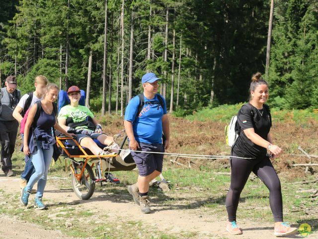 Randonnée joëlettes à St-Hubert