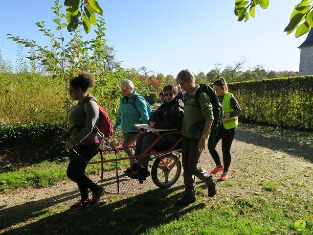 Randonnée joëlettes à Modave