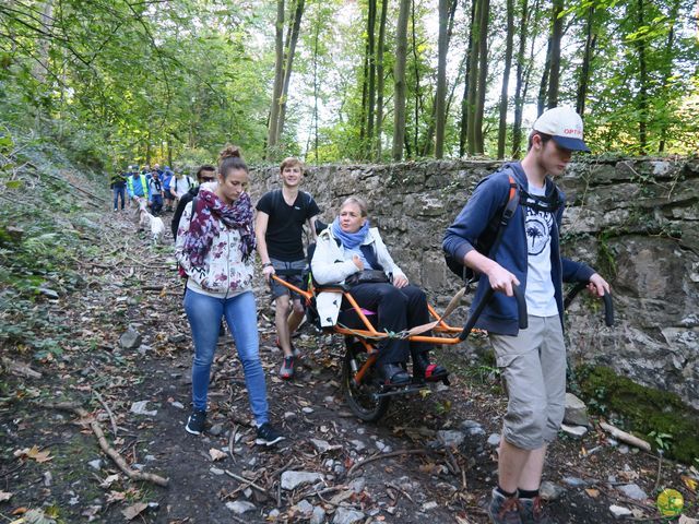 Randonnée joëlettes à Modave