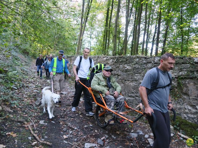 Randonnée joëlettes à Modave