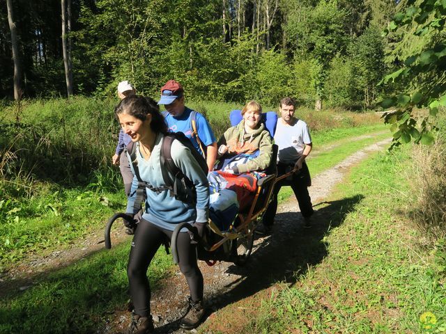 Randonnée joëlettes à Modave