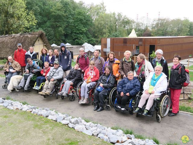 Randonnée joëlettes à Flémalle