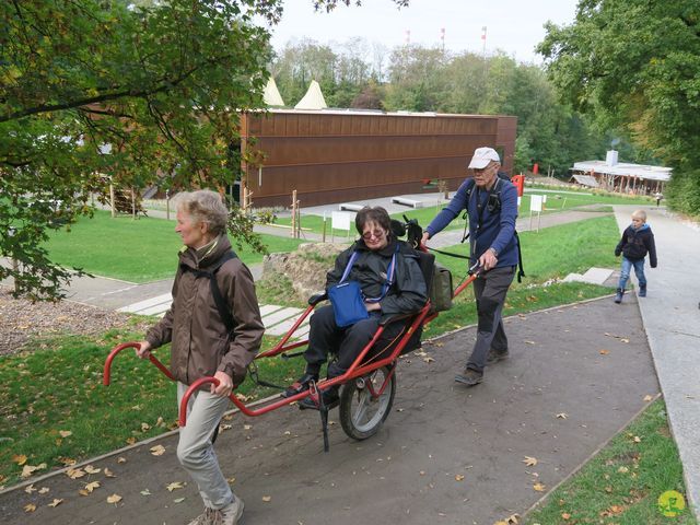 Randonnée joëlettes à Flémalle