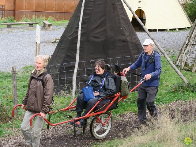 Randonnée joëlettes à Flémalle