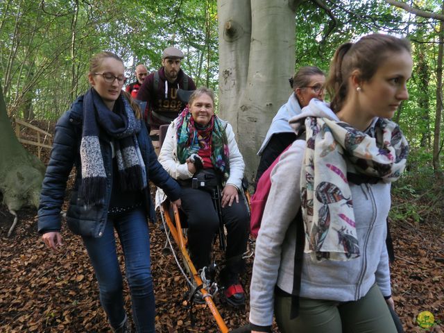 Randonnée joëlettes à Flémalle