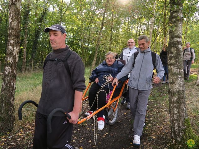 Randonnée joëlettes à Flémalle