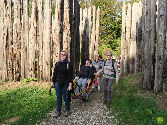 Randonnée joëlettes à Flémalle